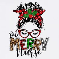 Festive Plaid Holiday PJs for Busy School Nurses Sustainable Bucket Hat