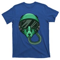 Fighter Pilot Helmet Aviator Headgear Sunglasses Gift T-Shirt