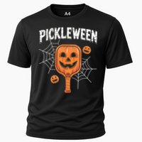 Funny Pickleween Halloween Pickleball Players Gift Cooling Performance Crew T-Shirt