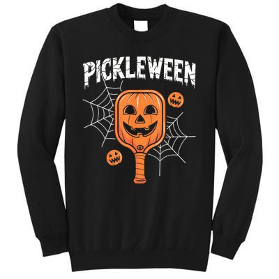 Funny Pickleween Halloween Pickleball Players Gift Sweatshirt