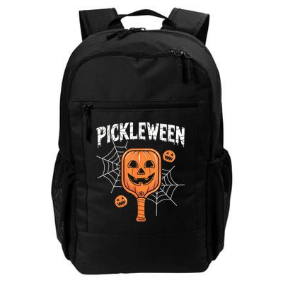 Funny Pickleween Halloween Pickleball Players Gift Backpack