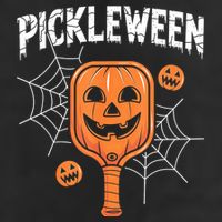 Funny Pickleween Halloween Pickleball Players Gift 25L Jumbo Tote