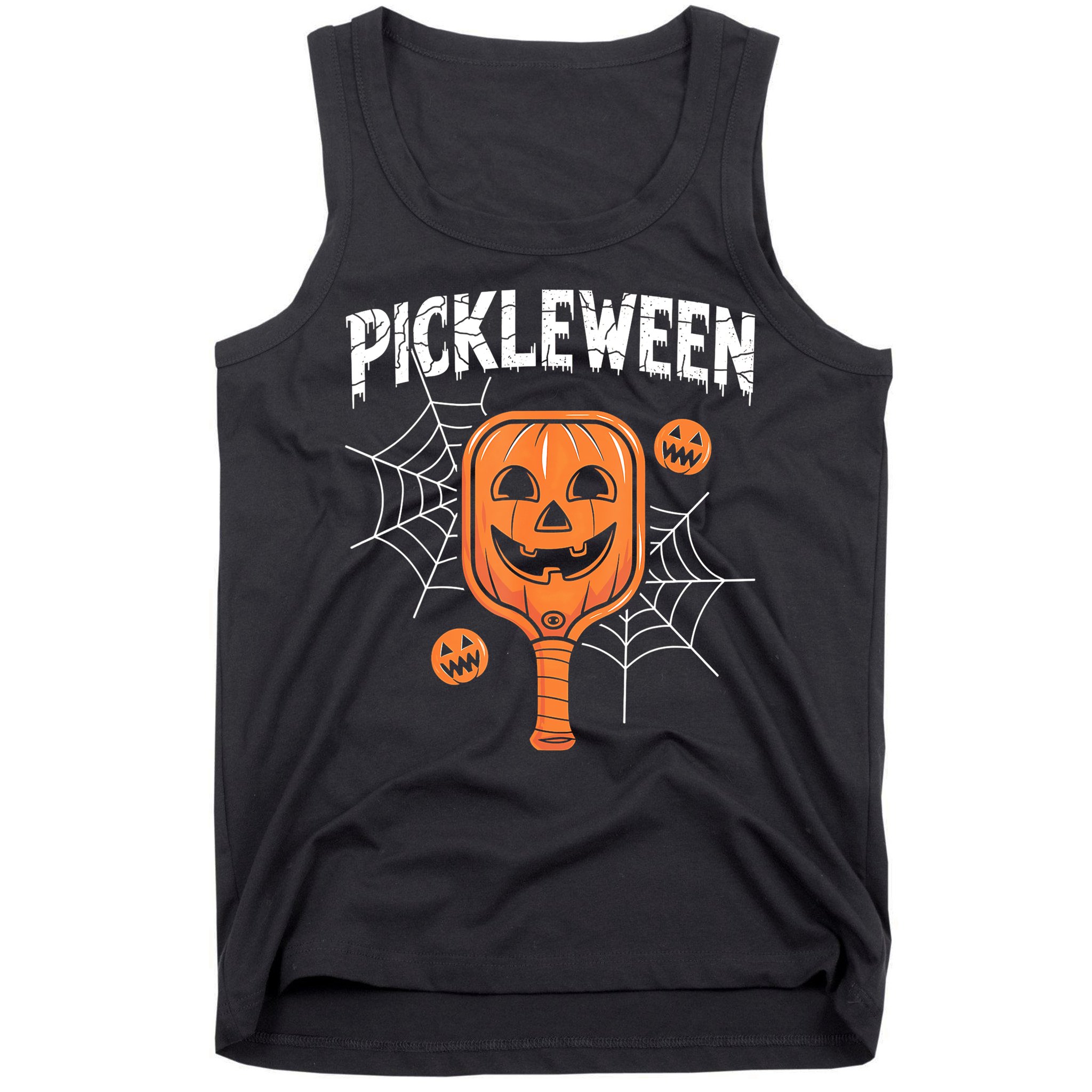 Funny Pickleween Halloween Pickleball Players Gift Tank Top