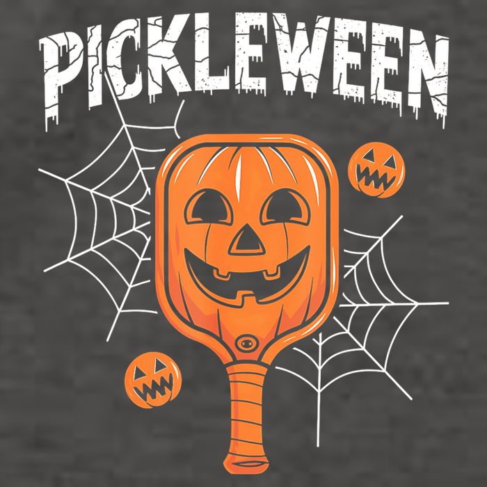 Funny Pickleween Halloween Pickleball Players Gift Vector Backpack