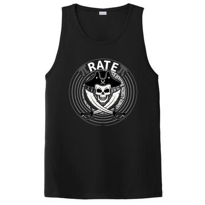 Funny Pigiftrate Happy Pi Day Math Pirate Pun Cool Gift PosiCharge Competitor Tank