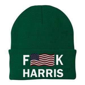 Fkh Political Humor F Kamala Harris Conservative Republican Knit Cap Winter Beanie