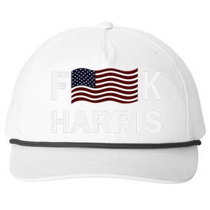 Fkh Political Humor F Kamala Harris Conservative Republican Snapback Five-Panel Rope Hat