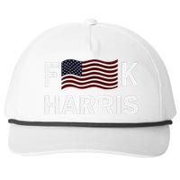 Fkh Political Humor F Kamala Harris Conservative Republican Snapback Five-Panel Rope Hat