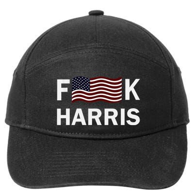 Fkh Political Humor F Kamala Harris Conservative Republican 7-Panel Snapback Hat