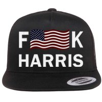 Fkh Political Humor F Kamala Harris Conservative Republican Flat Bill Trucker Hat