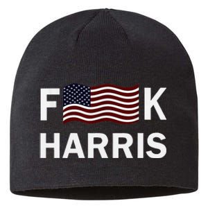 Fkh Political Humor F Kamala Harris Conservative Republican Sustainable Beanie