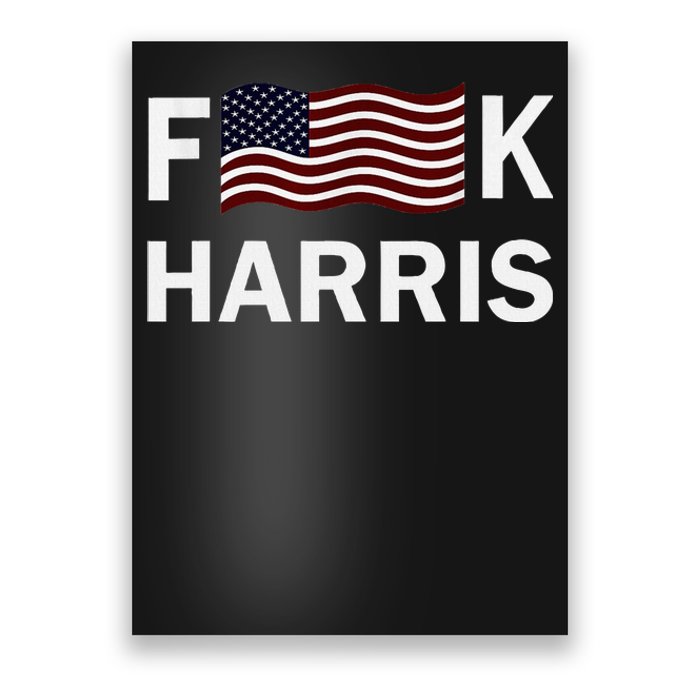 Fkh Political Humor F Kamala Harris Conservative Republican Poster