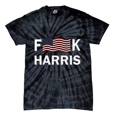 Fkh Political Humor F Kamala Harris Conservative Republican Tie-Dye T-Shirt