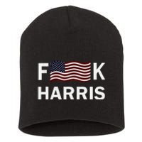 Fkh Political Humor F Kamala Harris Conservative Republican Short Acrylic Beanie