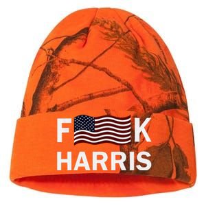 Fkh Political Humor F Kamala Harris Conservative Republican Kati Licensed 12" Camo Beanie