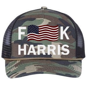 Fkh Political Humor F Kamala Harris Conservative Republican Retro Rope Trucker Hat Cap