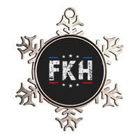 Fkh Political Humor F Kamala Harris Conservative Republican Metallic Star Ornament