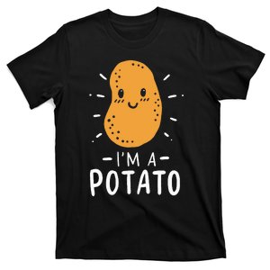 Funny Potato Halloween Costume Cute and Vegan Friendly T-Shirt