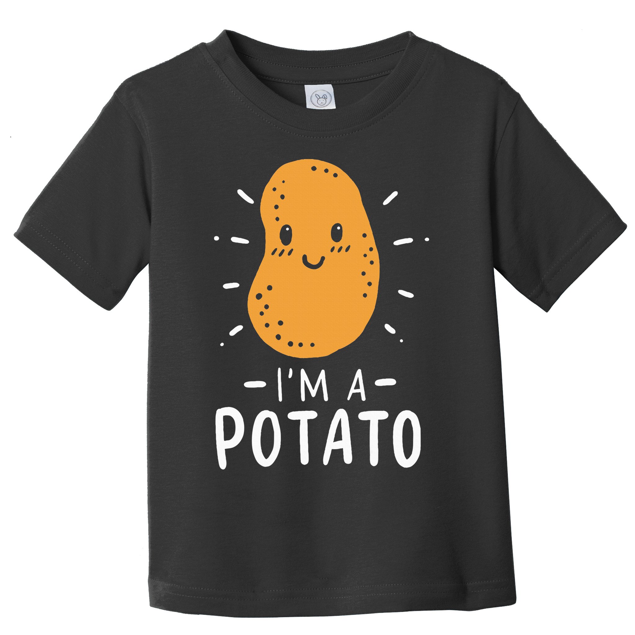 Funny Potato Halloween Costume Cute and Vegan Friendly Toddler T-Shirt