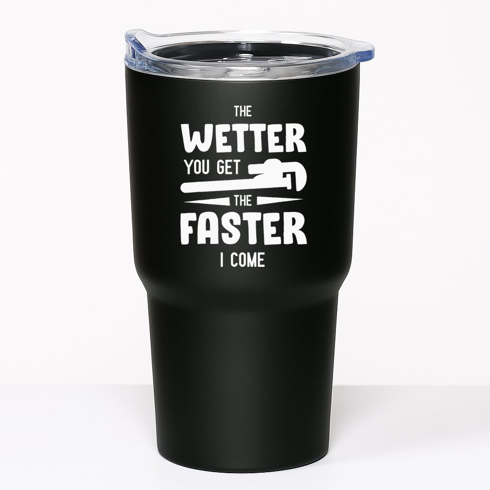 Funny Plumbing Humorous Plumber Gag Gifts Tumbler