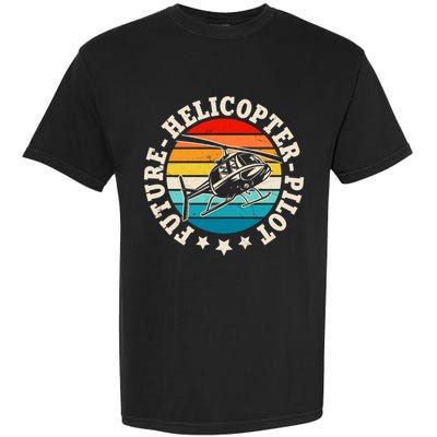 Future Pilot Helicopter Garment-Dyed Heavyweight T-Shirt