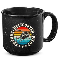 Future Pilot Helicopter 15oz Campfire Ceramic Mug