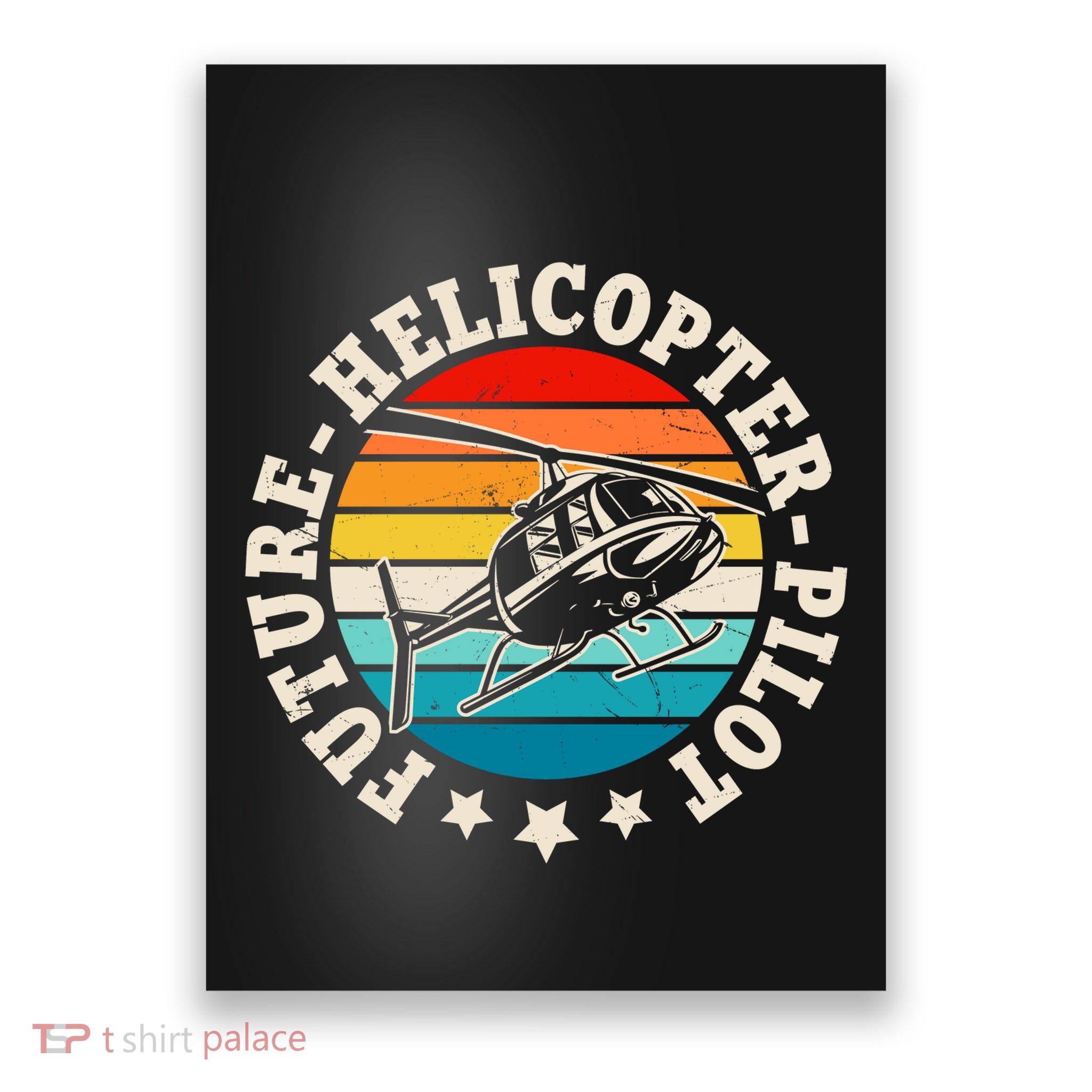 Future Pilot Helicopter Poster