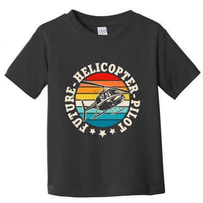 Future Pilot Helicopter Toddler T-Shirt