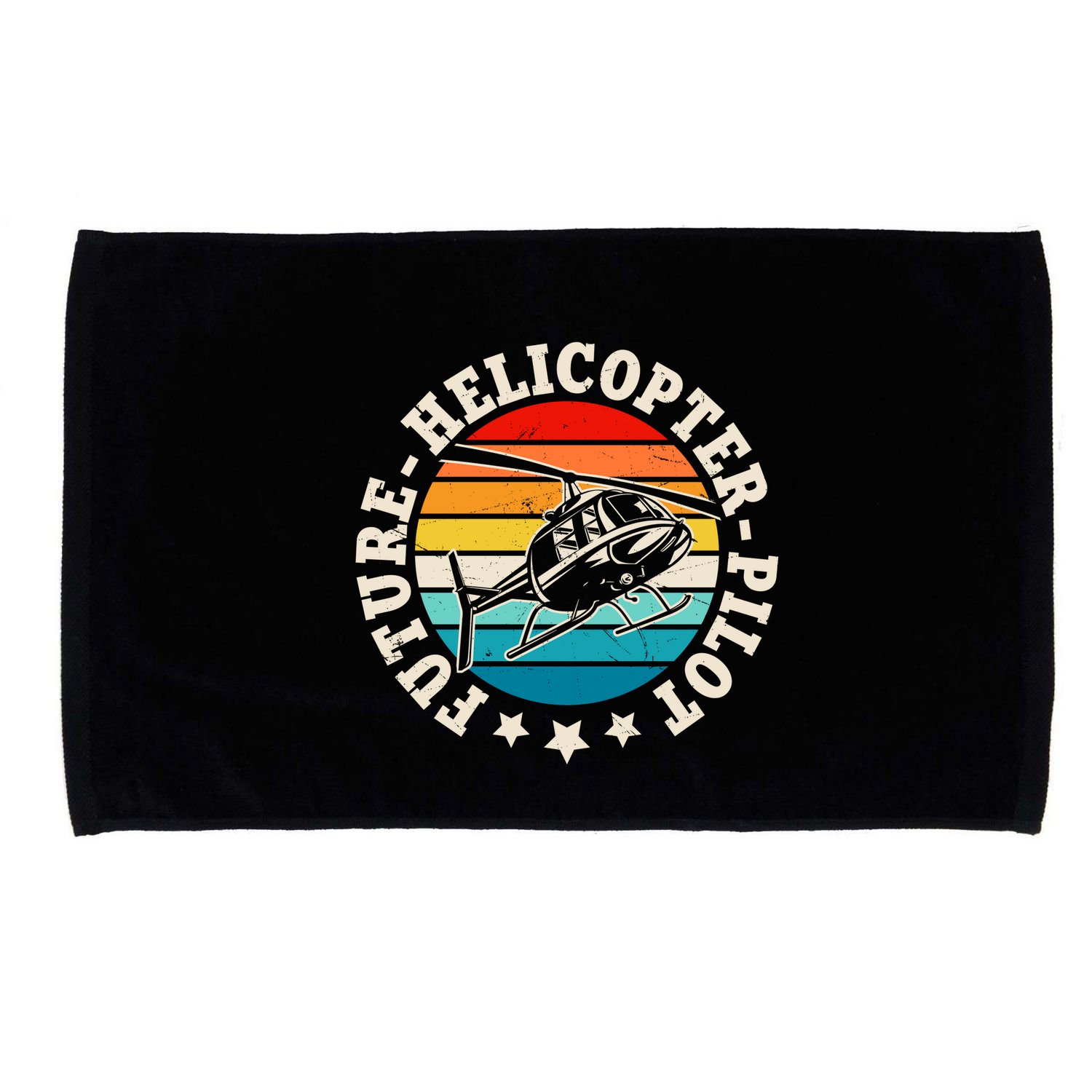Future Pilot Helicopter Microfiber Hand Towel
