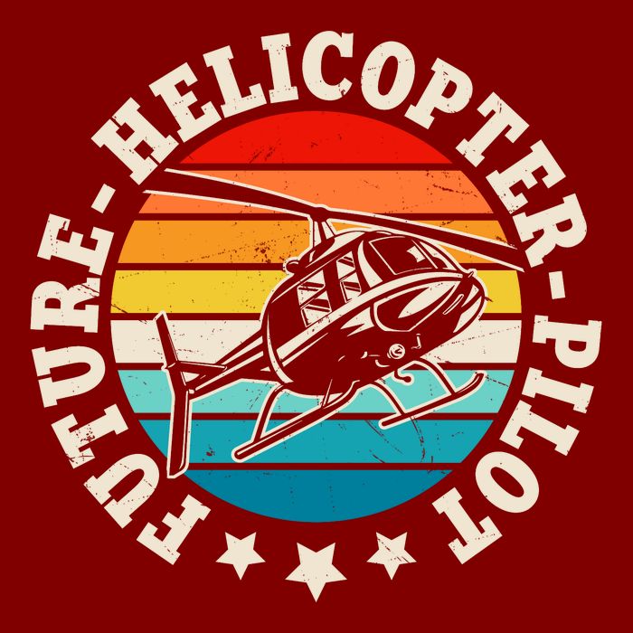 Future Pilot Helicopter Cooling Performance Crew T-Shirt