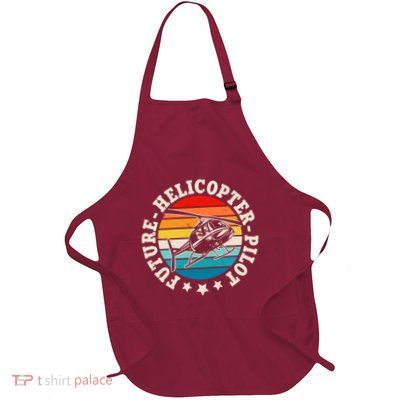 Future Pilot Helicopter Full-Length Apron With Pockets
