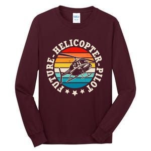 Future Pilot Helicopter Tall Long Sleeve T-Shirt