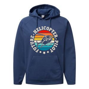 Future Pilot Helicopter Performance Fleece Hoodie