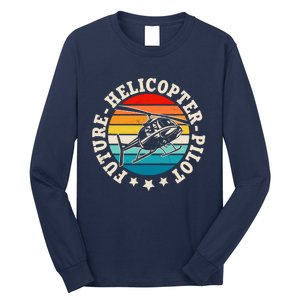 Future Pilot Helicopter Long Sleeve Shirt