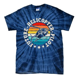 Future Pilot Helicopter Tie-Dye T-Shirt