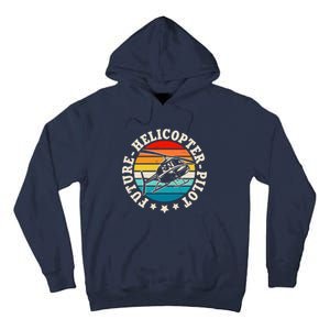 Future Pilot Helicopter Tall Hoodie