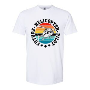 Future Pilot Helicopter Softstyle CVC T-Shirt