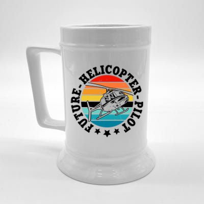 Future Pilot Helicopter Beer Stein