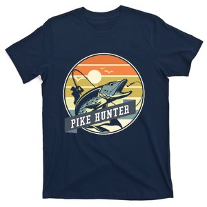 Fishing Pike Hunter River Fishing Angler Fish Hunting T-Shirt