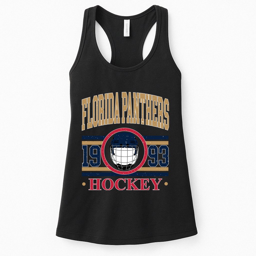 Florida Panther Hockey Team Supporter Womens Tank Top