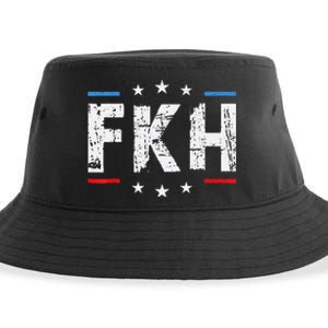 Fkh Political Humor F Kamala Harris Conservative Republican Sustainable Bucket Hat