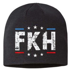 Fkh Political Humor F Kamala Harris Conservative Republican Sustainable Beanie