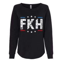 Fkh Political Humor F Kamala Harris Conservative Republican Womens California Wash Sweatshirt