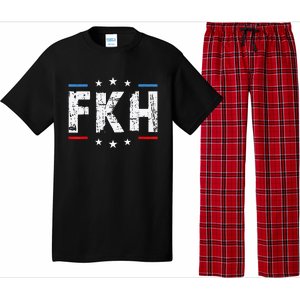 Fkh Political Humor F Kamala Harris Conservative Republican Pajama Set