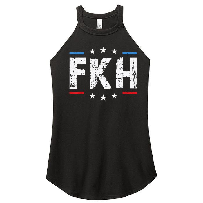 Fkh Political Humor F Kamala Harris Conservative Republican Women's Perfect Tri Rocker Tank