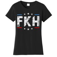 Fkh Political Humor F Kamala Harris Conservative Republican Women's T-Shirt