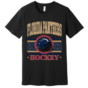 Florida Panther Hockey Team Supporter Premium T-Shirt