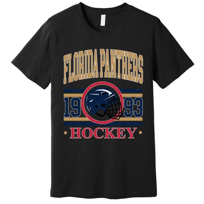 Florida Panther Hockey Team Supporter Premium T-Shirt