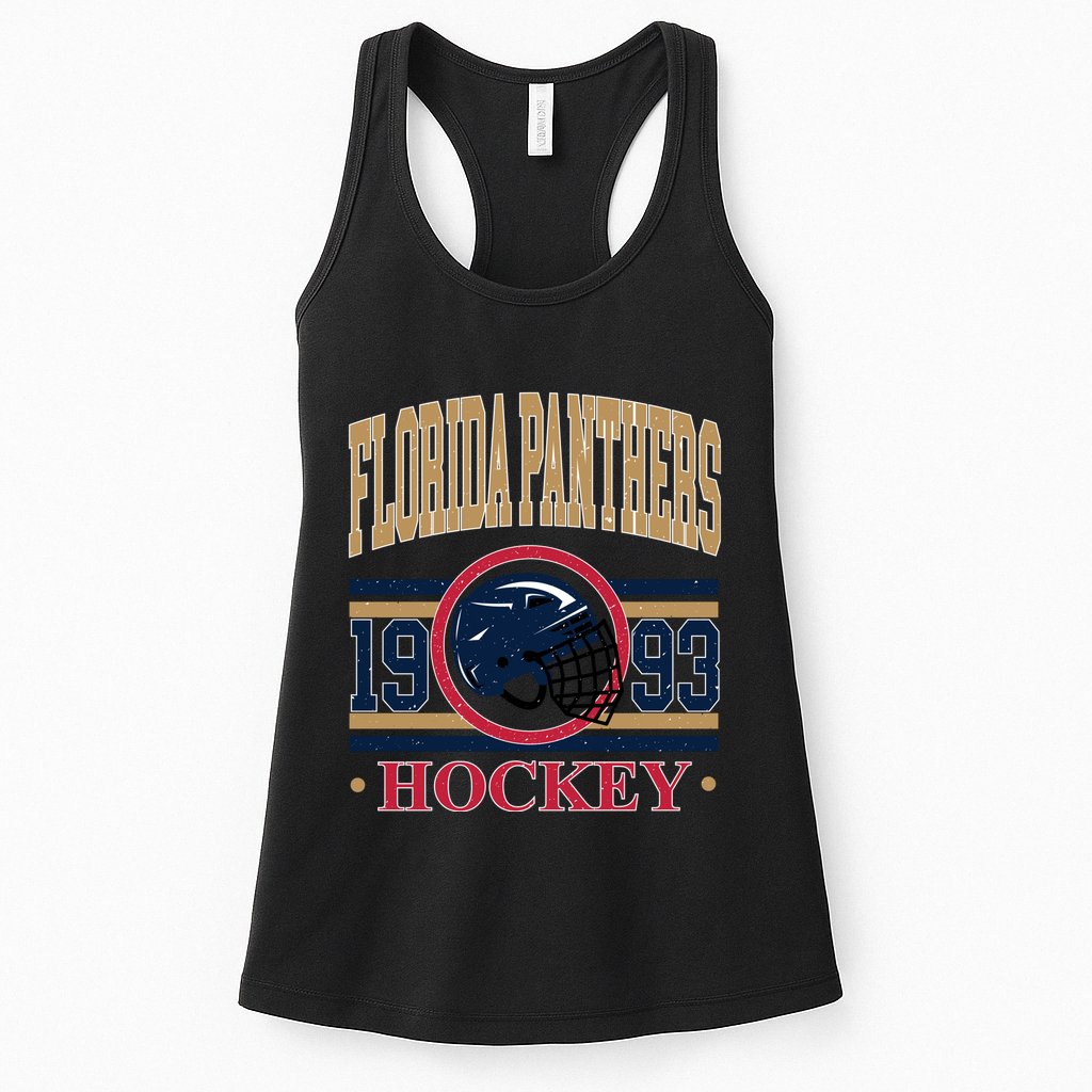 Florida Panther Hockey Team Supporter Womens Tank Top