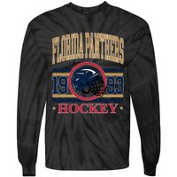 Florida Panther Hockey Team Supporter Tie-Dye Long Sleeve Shirt